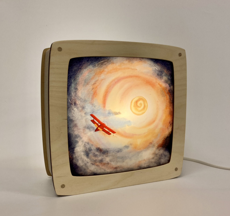 Toverplaat Seaside Ferris Wheel - Hannah Illustreert