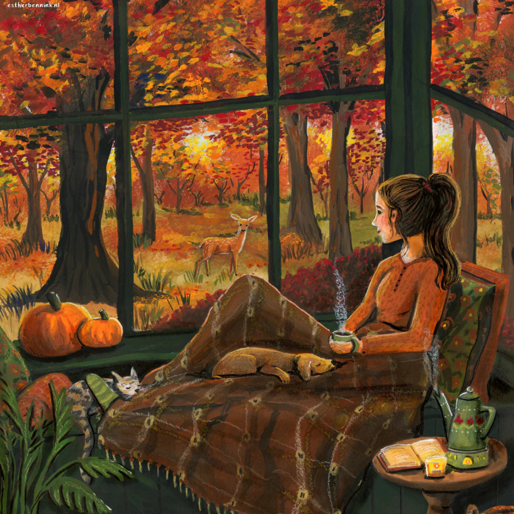 Toverplaat In Essentie - Illustrator under a blankie