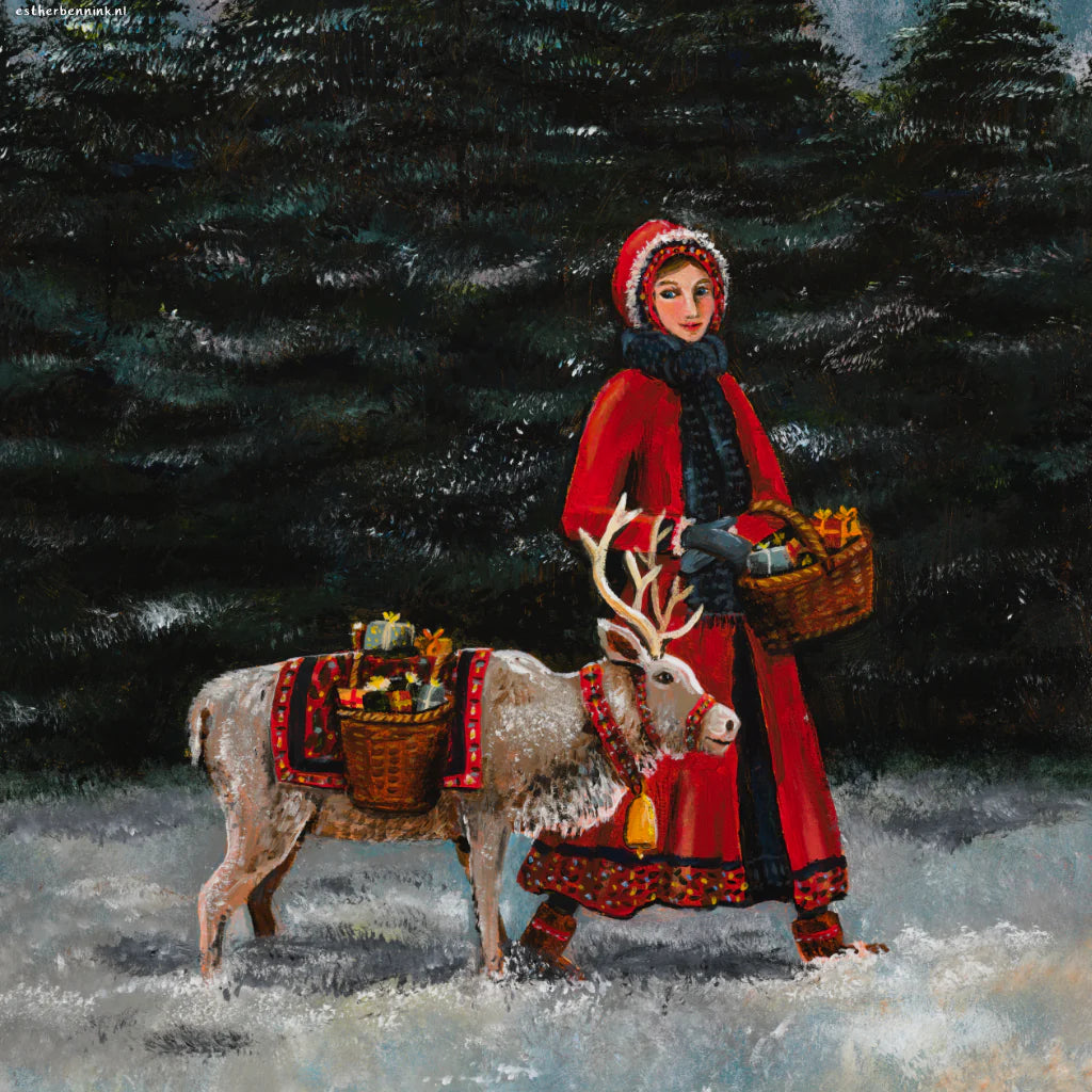 Toverplaat Kerstig Volksverhaal - Illustrator under a blankie