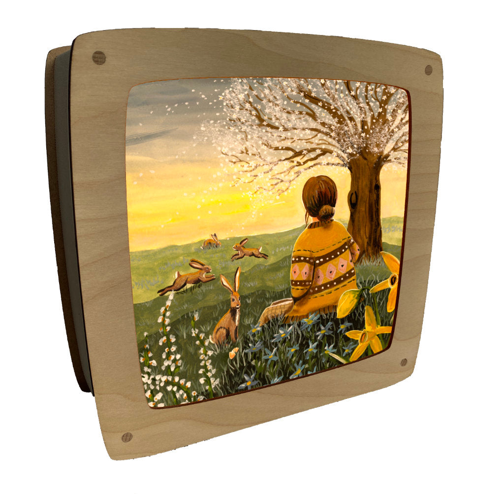 Toverplaat Ostara - Illustrator under a blankie