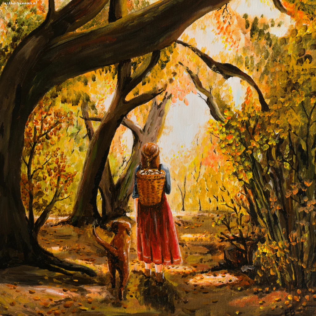 Toverplaat Paddenstoelen - Illustrator under a blankie