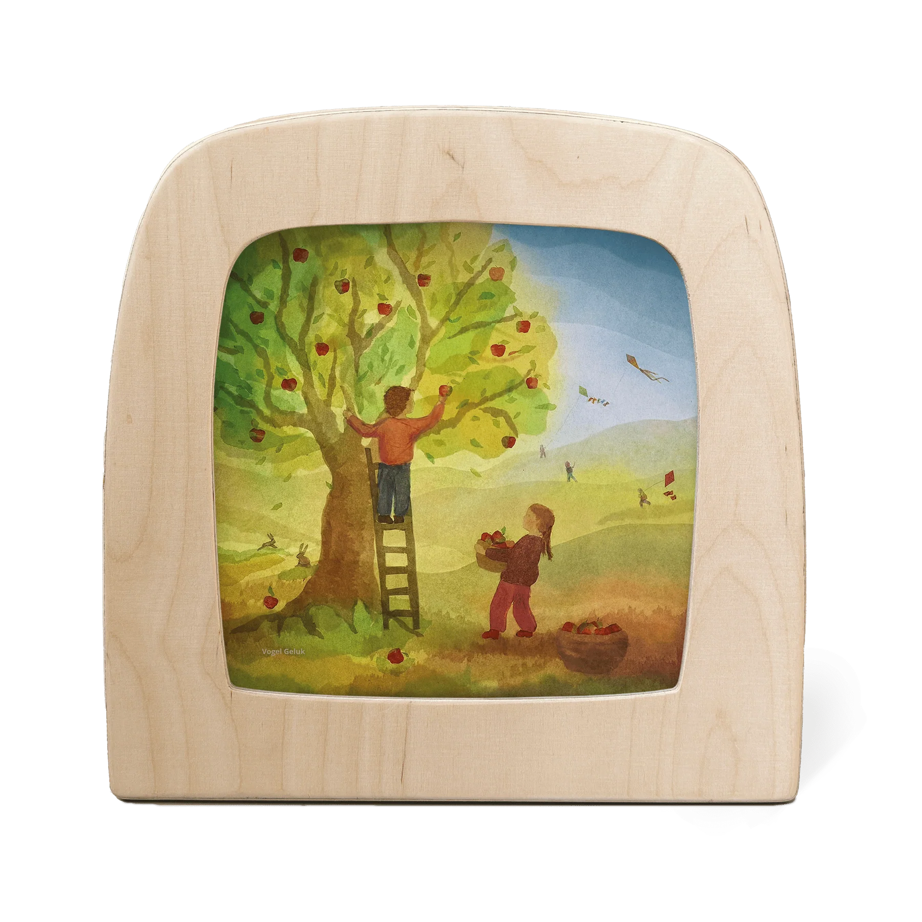 Toverplaat Appelboom / Apple Tree Silhouette – Vogel Geluk