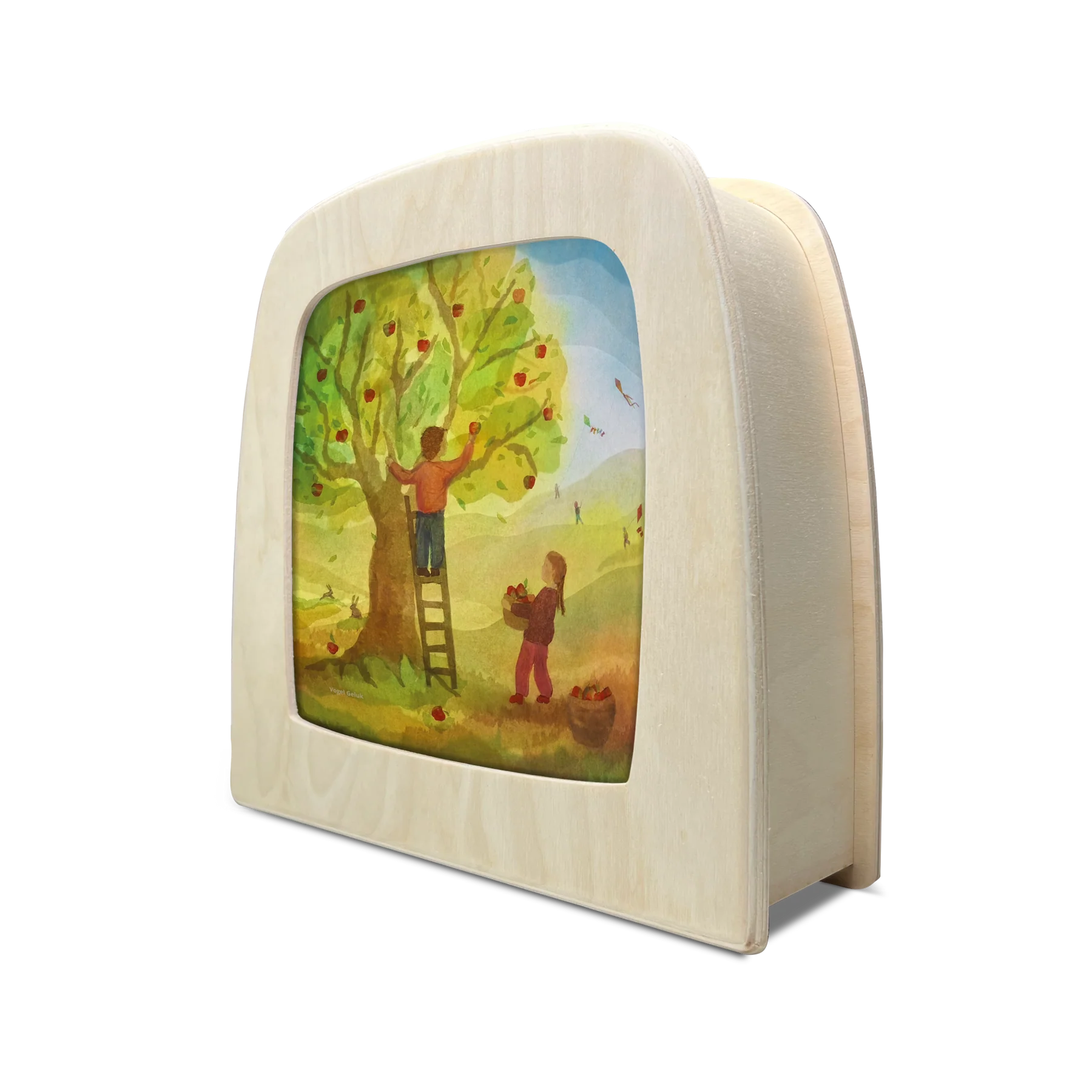 Toverplaat Appelboom / Apple Tree Silhouette – Vogel Geluk