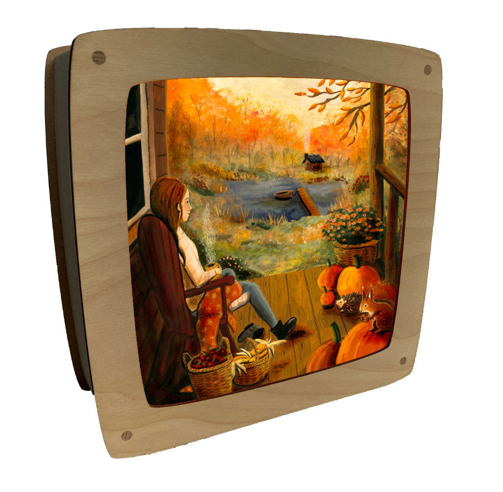 Toverplaat The Veranda - Illustrator under a blankie