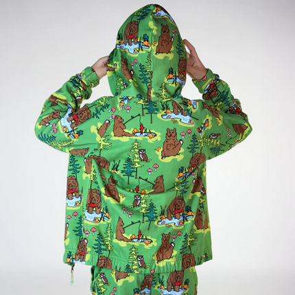 Vest / Hoodie with Bear - Småfolk