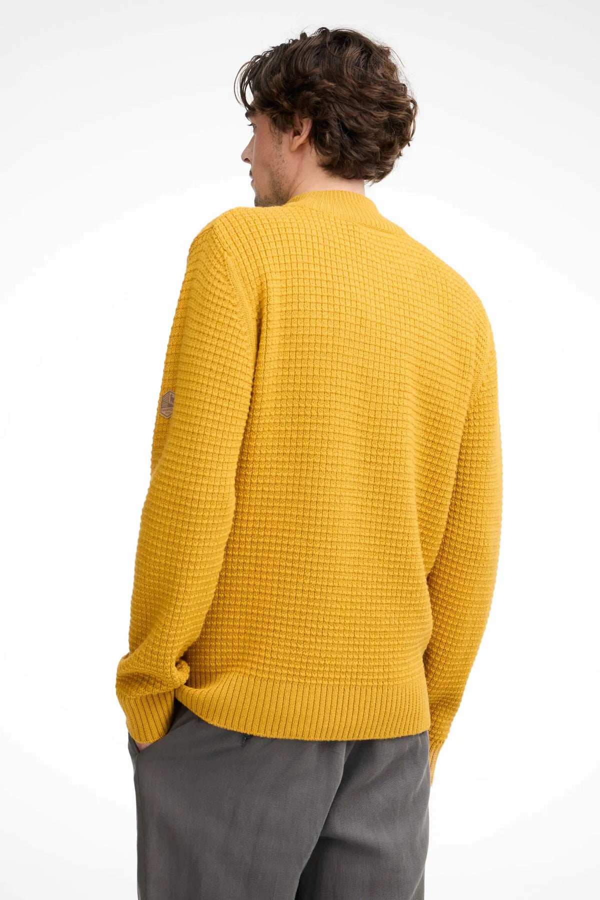 Trui Moritz Half Zip Autumn Blaze - Ivanhoe of Sweden