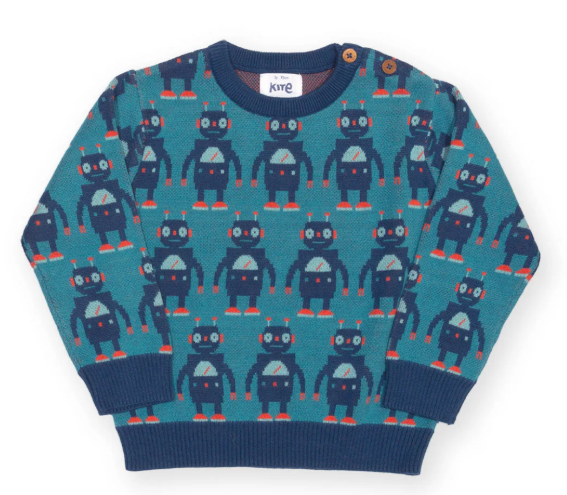 Trui "Robot" Rob the Bot Jumper - Kite Clothing