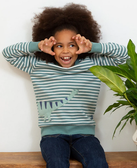 Trui Dippy dino sweatshirt - Kite Clothing