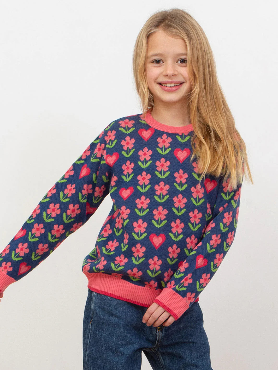 Trui Queen of Hearts Pullover - Kite Clothing