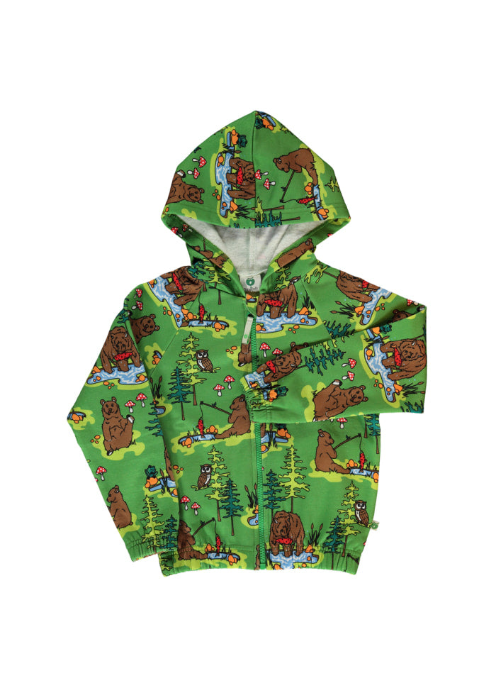 Vest / Hoodie with Bear - Småfolk