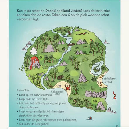 Piraten doeboek - Usborne