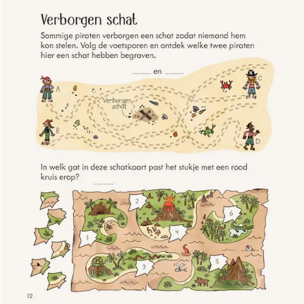 Piraten doeboek - Usborne