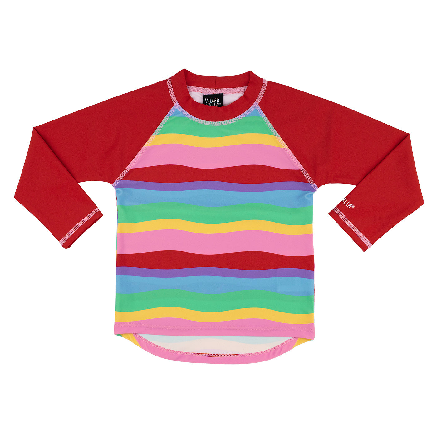 Zwemshirt UV Shirt Multi Wave Garden - Villervalla