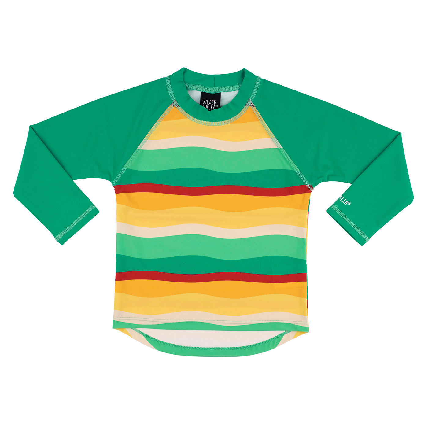 Zwemshirt UV Shirt Multi Wave Jungle - Villervalla