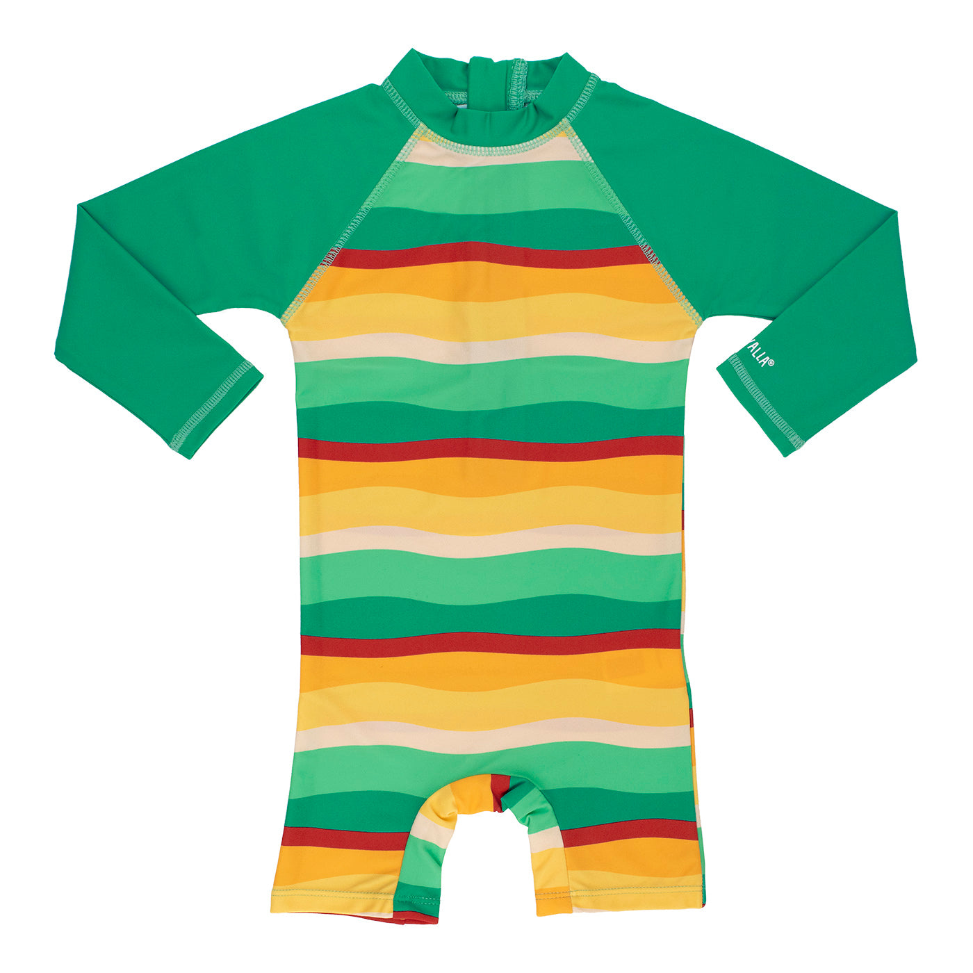 Zwemsuit / UV Suit Multi Wave Jungle - Villervalla