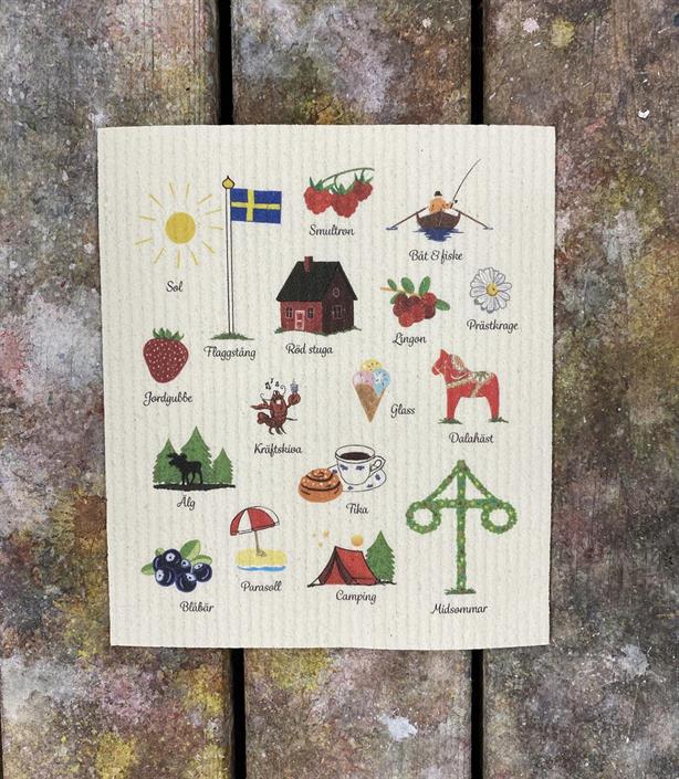 Vaatdoek / Disktrasa Swedish Traditions – Mellow Design