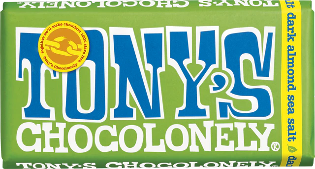 Chocolade Reep Puur Amandel Zeezout - Tony’s Chocolonely