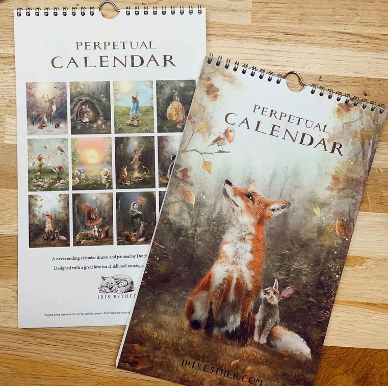 Verjaardagskalender / Perpetual Calender - Iris Esther