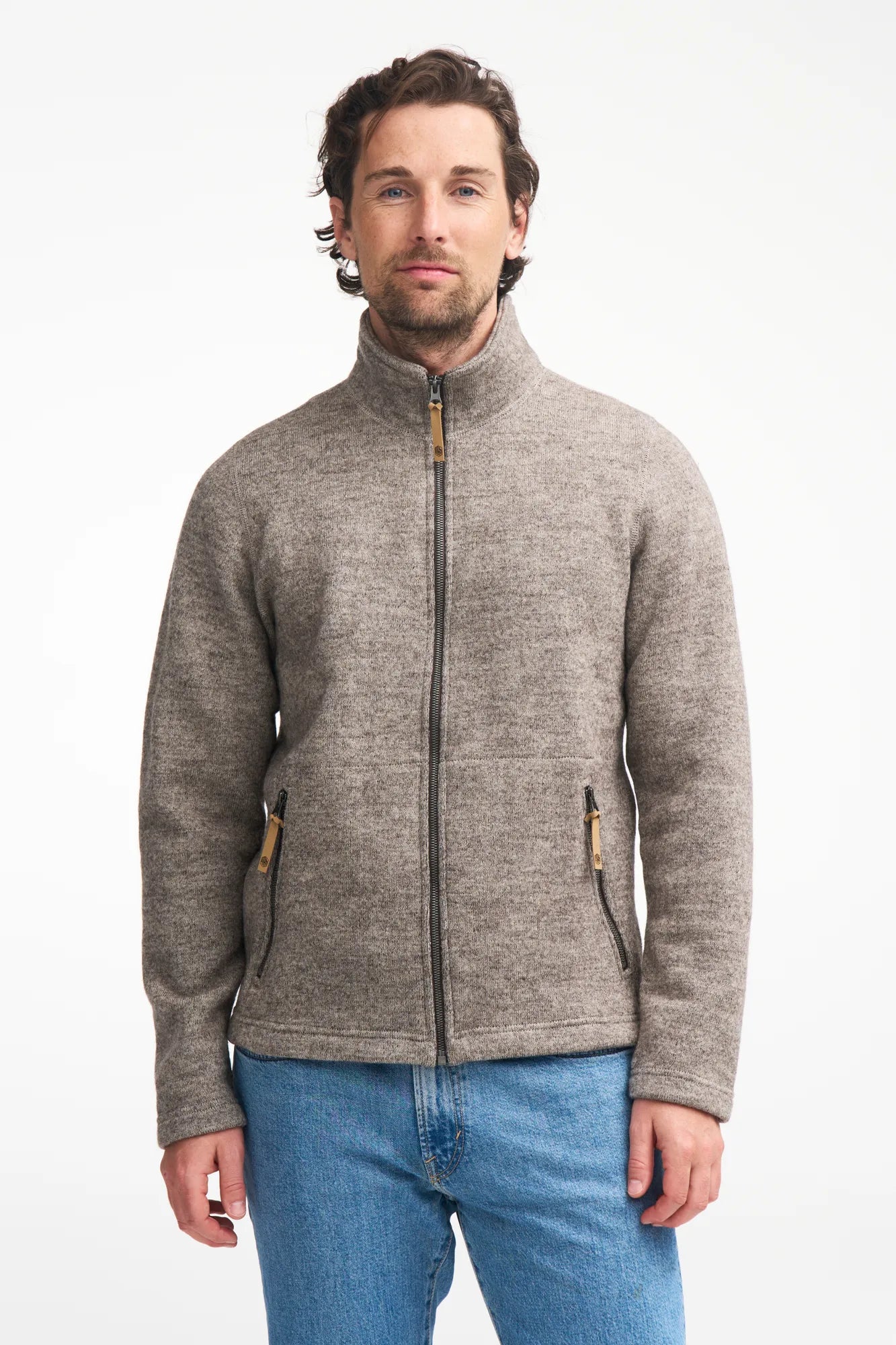 Vest / NLS Sap 100% undyed wool - Birch - Ivanhoe of Sweden