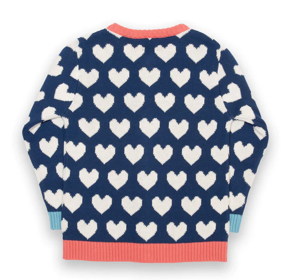 Vest Heartful Cardi - Kite Clothing