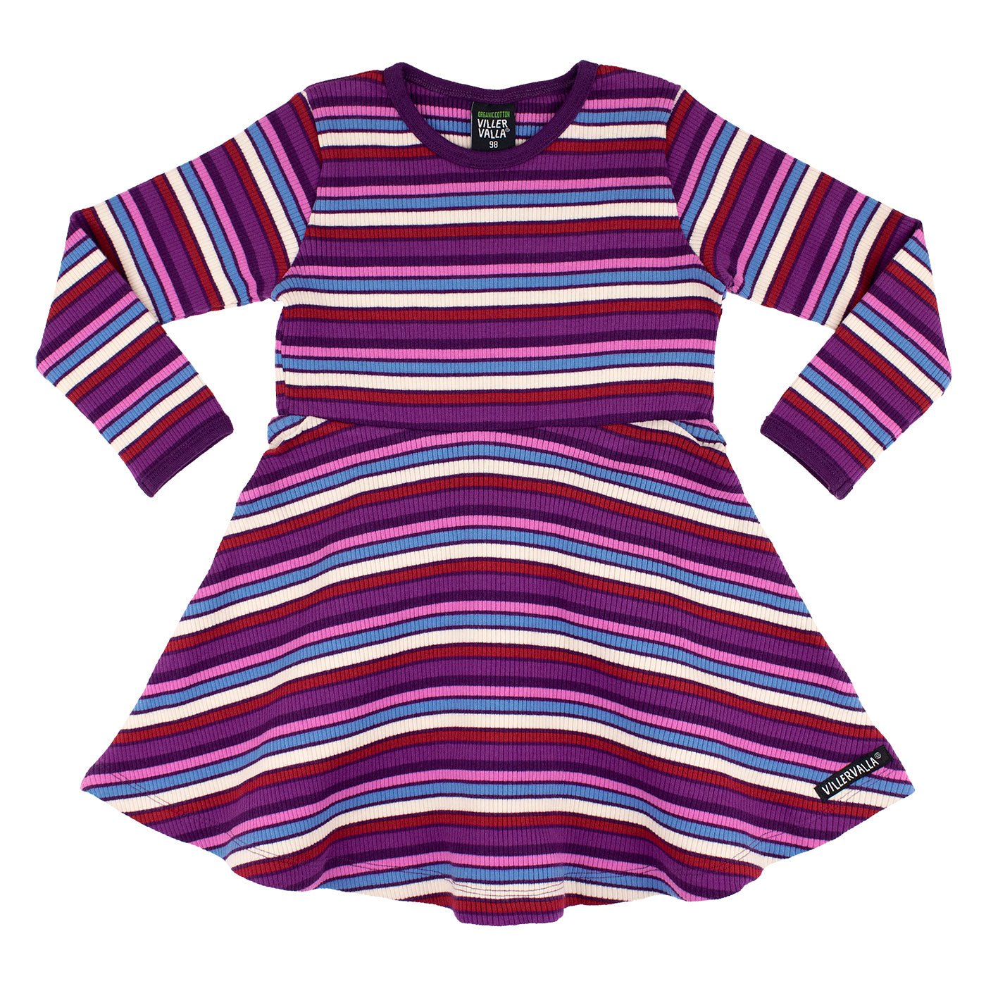 Jurk / Dress RIB Stripes Grabe - Villervalla
