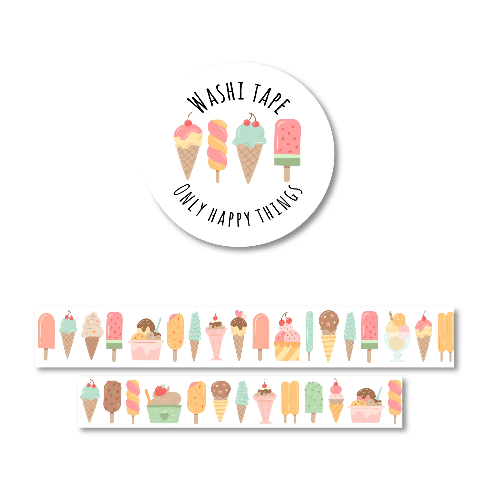 Washi Tape Frozen Fantasies - Only Happy Things