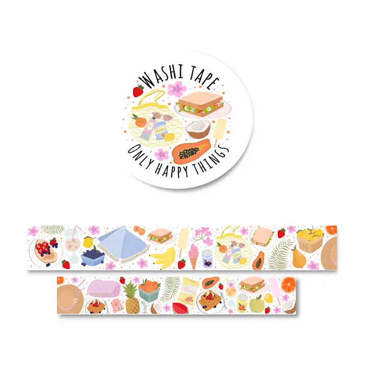 Washi Tape Summer Picknick - Only Happy Things