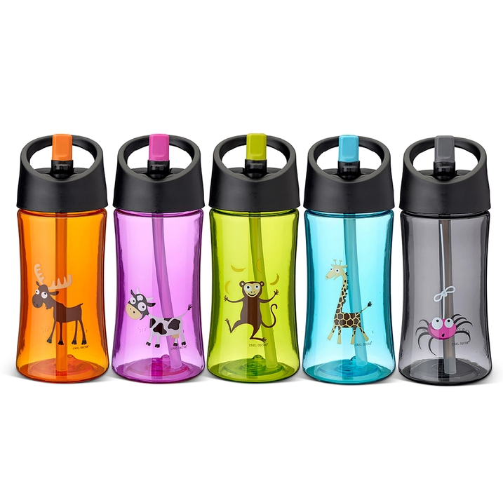 Water Bottle 0.35 L Cow Pink – Carl Oscar