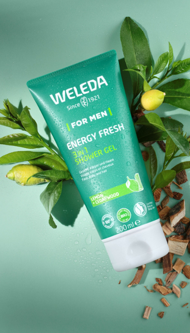 Energy Fresh 3in1 Shower Gel For Men – Weleda