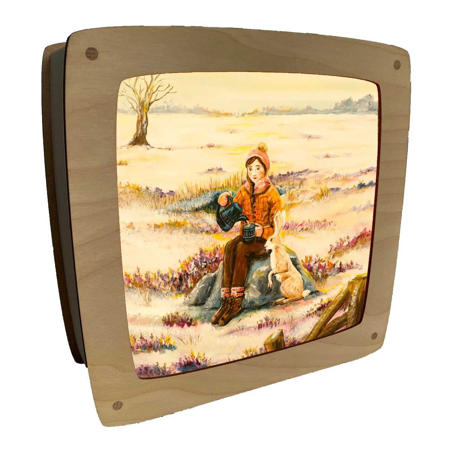 Toverplaat Winterheide - Illustrator under a blankie