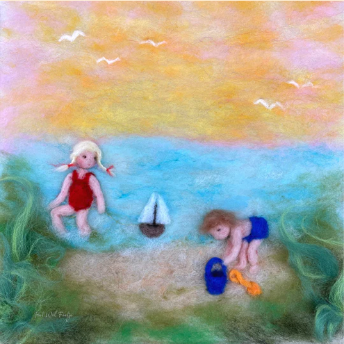 Toverplaat 10. Strand – Het Wol Feetje