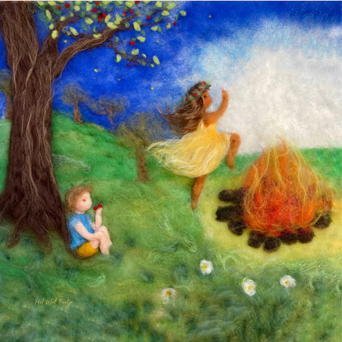 Toverplaat F13. St. Jan vuur – Het Wol Feetje