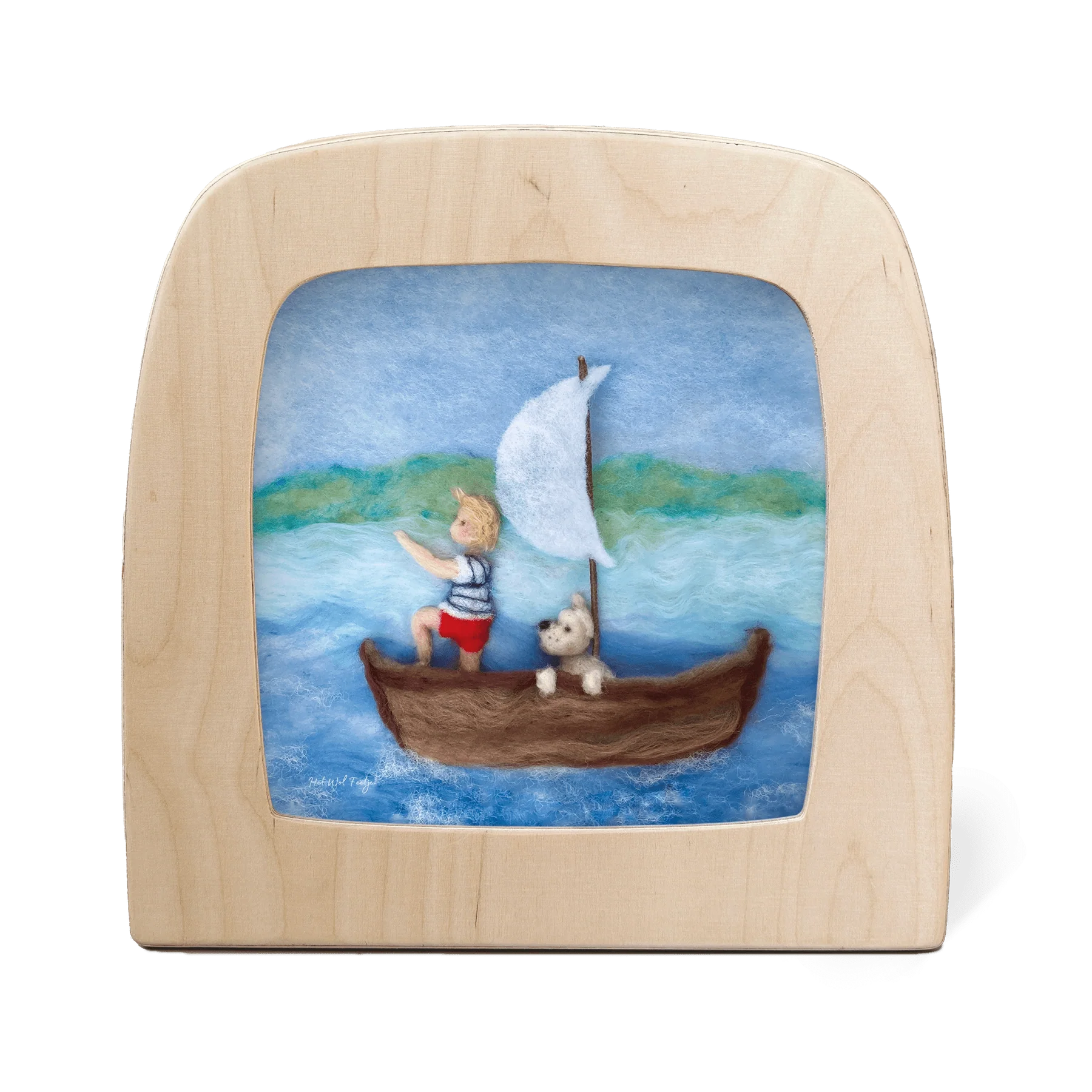 Toverplaat Kleine kaptein – Het Wol Feetje