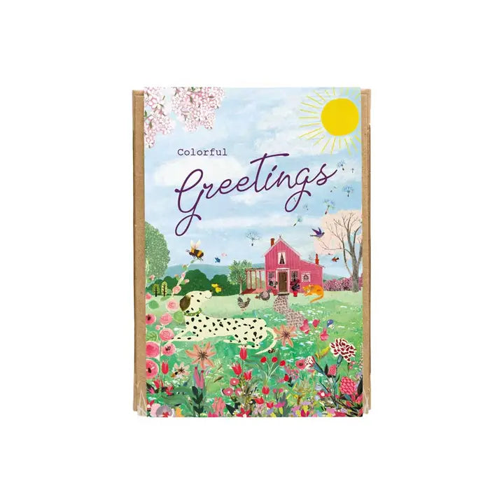 Zaadbommetjes Giftbox Mini "Colorful Greetings" 4 stuks - Blossombs