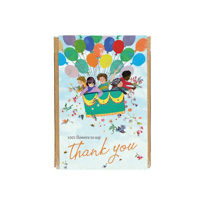 Zaadbommetjes Giftbox Mini "Thank you" 4 stuks - Blossombs