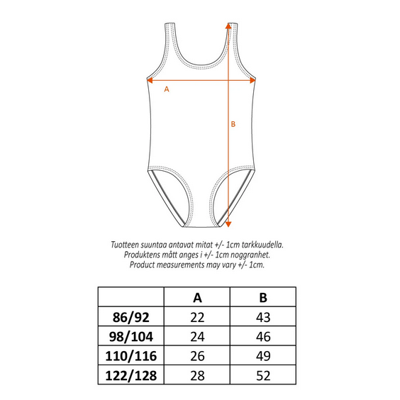 Zwempak Butterfly Park Swimsuit Pale Blue – Moomin