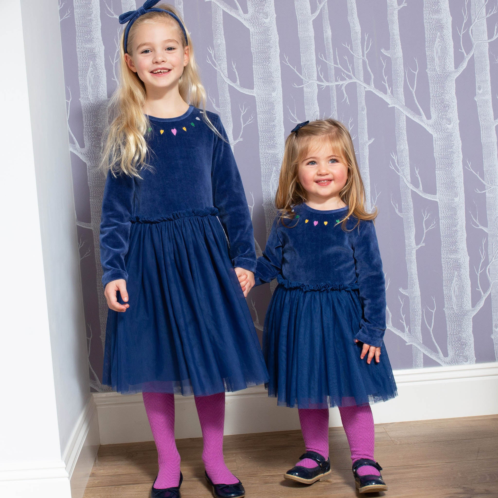 Jurk Velour Velvety Fairy Dress - Kite Clothing