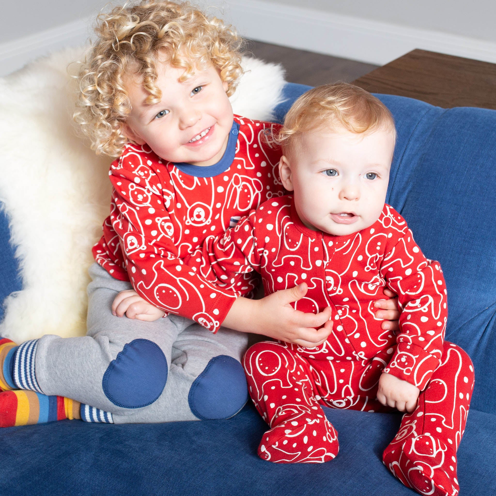 Rompersuit / sleepsuit Snow Bear - Kite Clothing