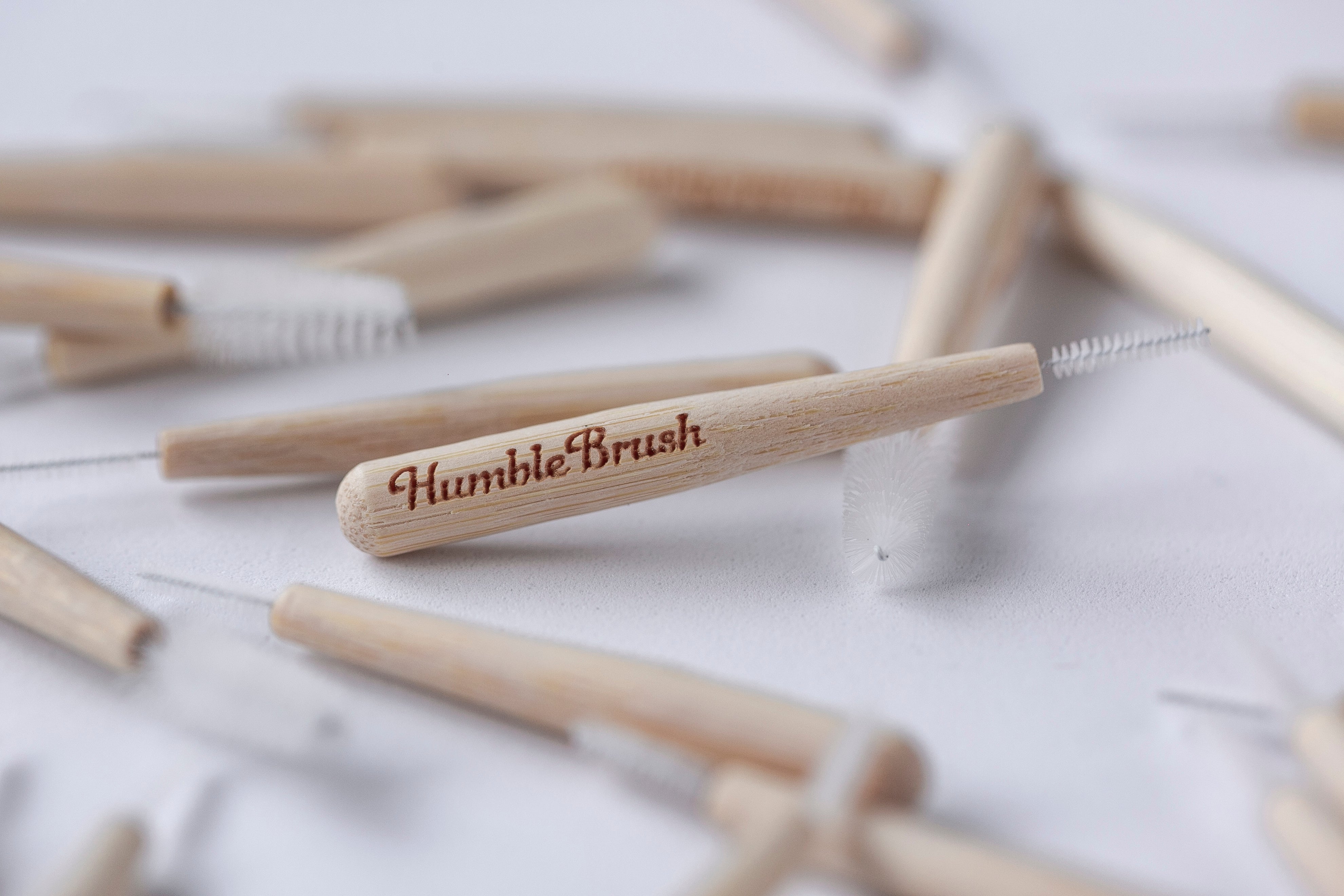 Bamboe interdental brush / rager diverse maten - Humble Brush