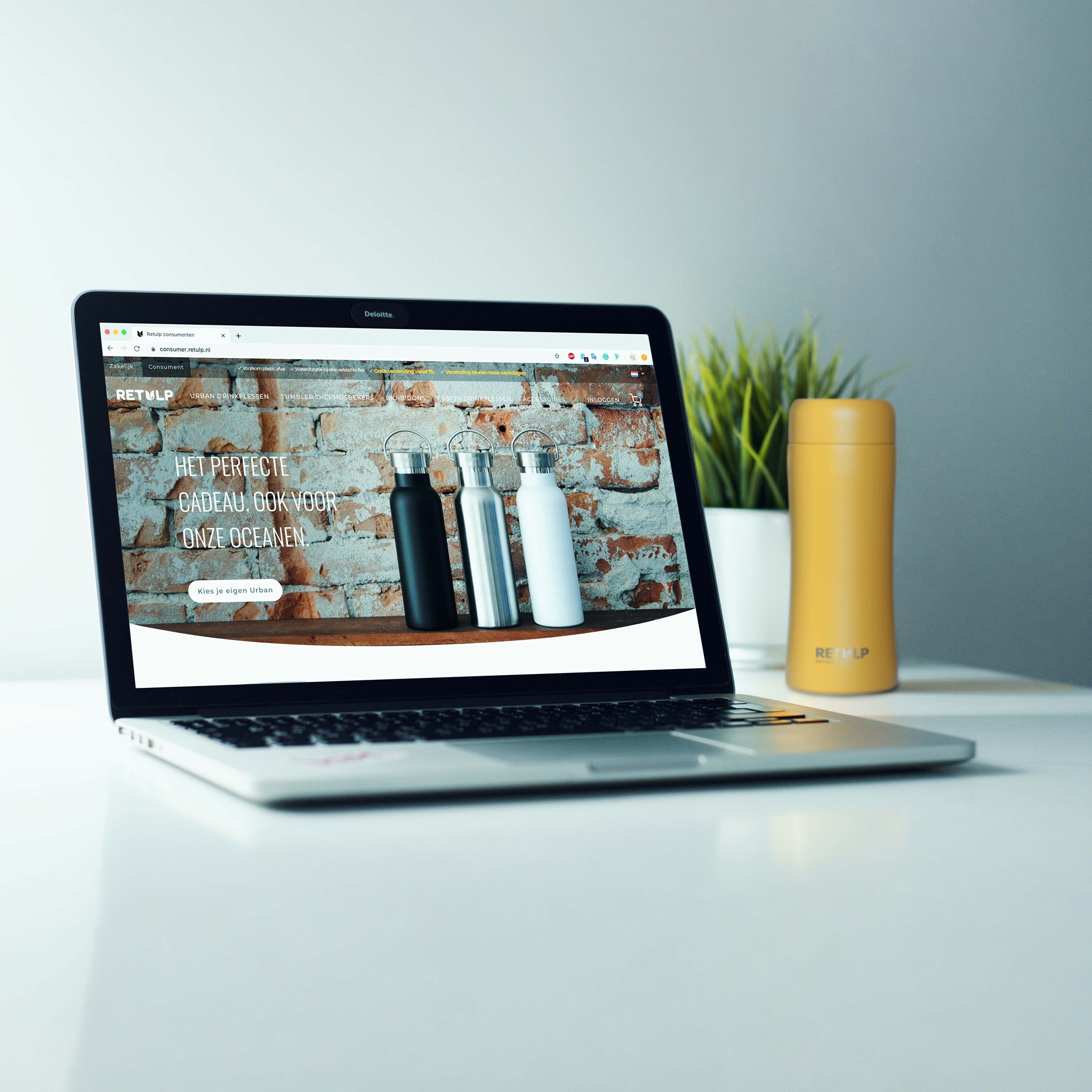 Tumbler Thermosbeker Sand Beige 300 ml - Retulp