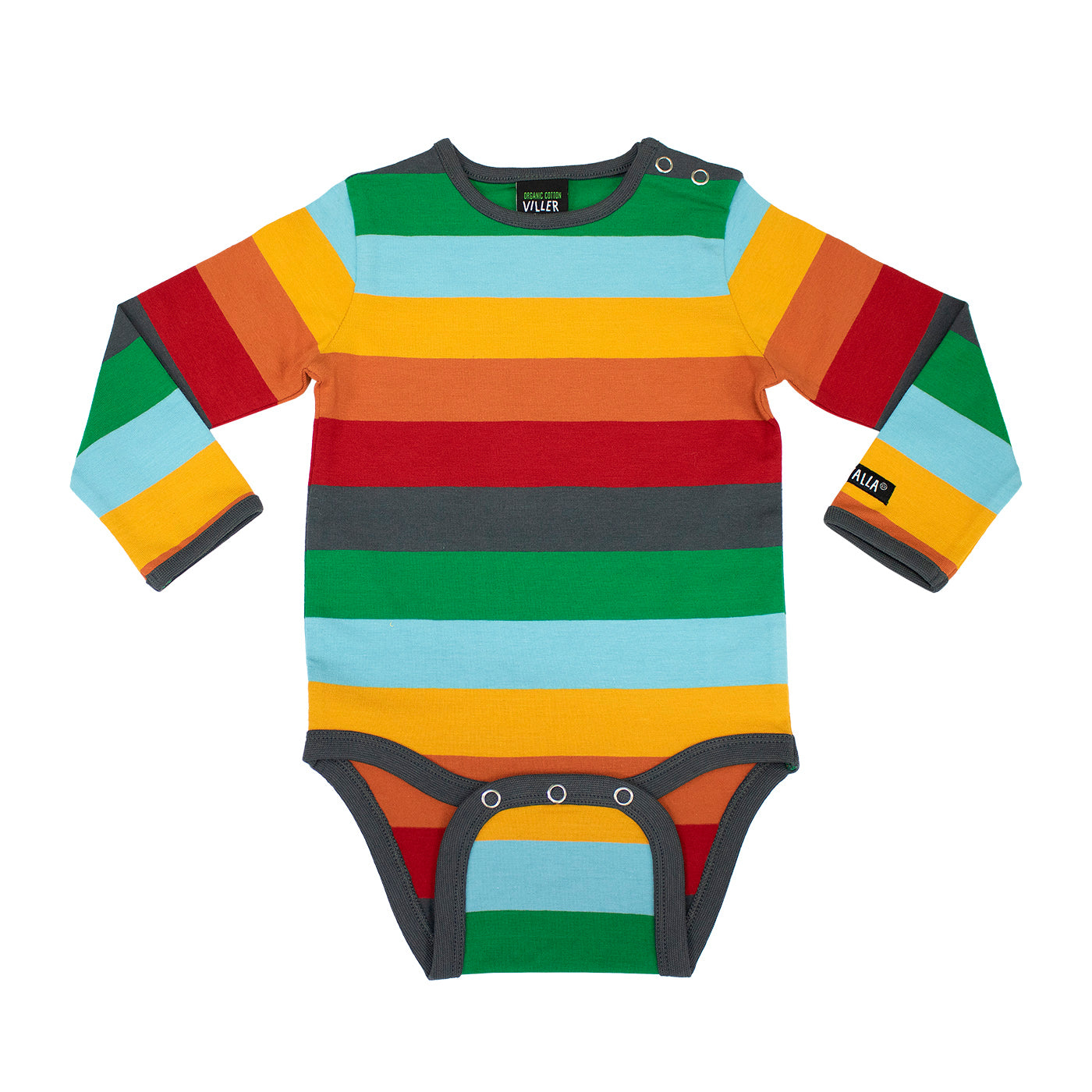Romper / Body LS Multistripe Dublin - Villervalla