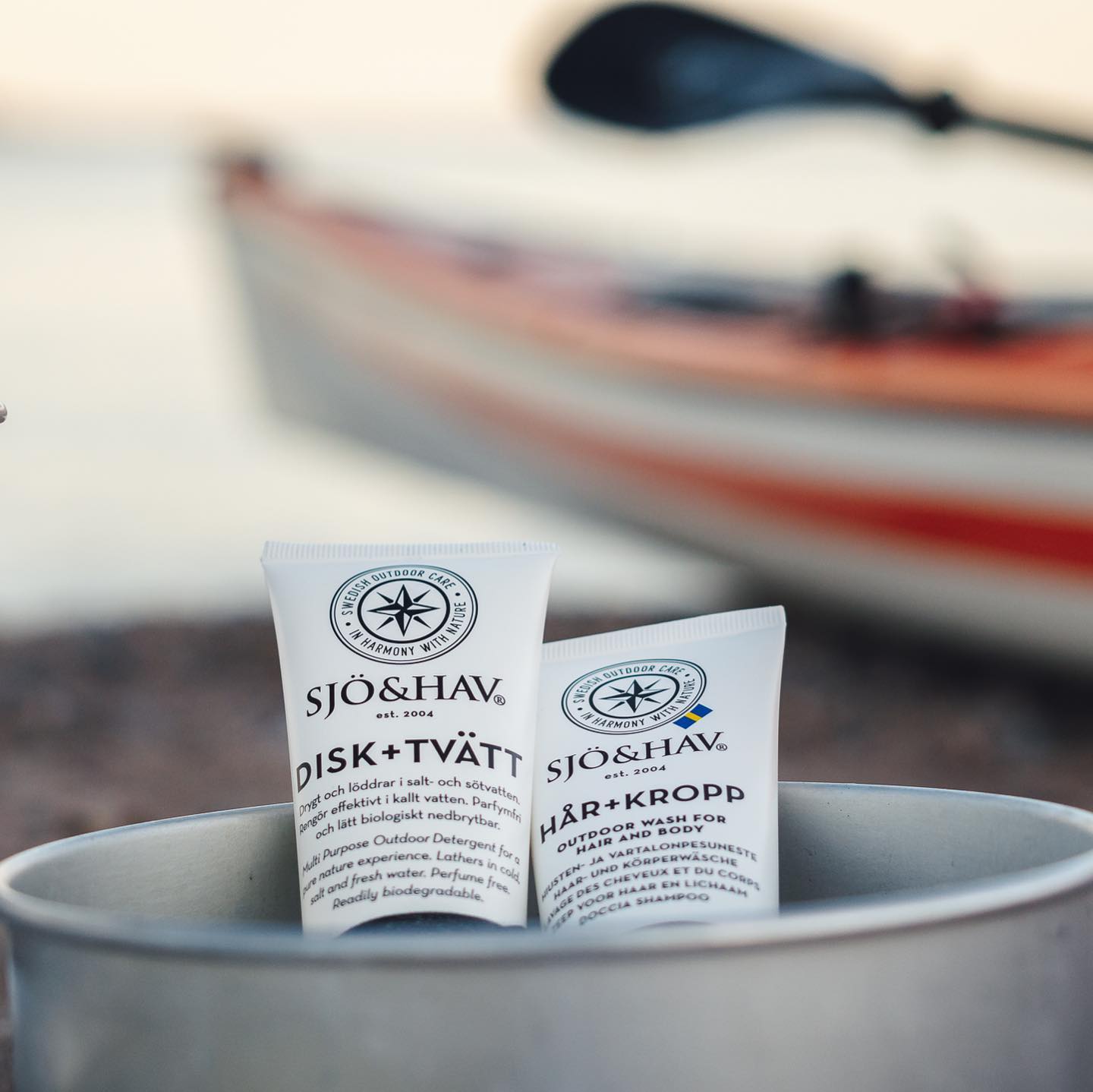 Outdoor Dish + Wash (afwas- + wasmiddel) - Sjö&Hav