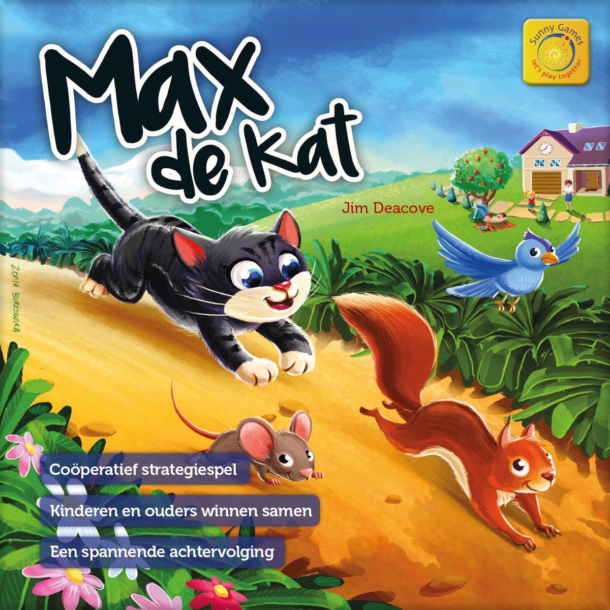 Max de kat - Sunny Games