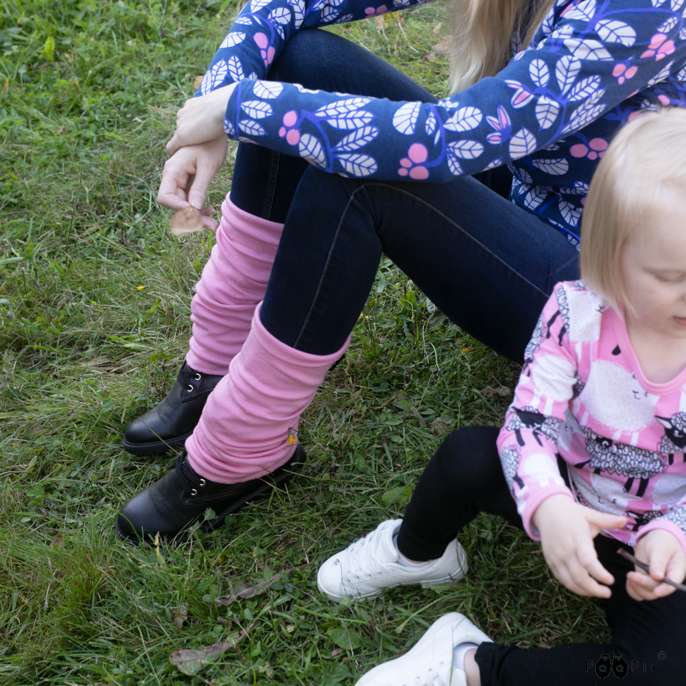 Sjaal / Tube Scarf 100% Merinowol Light Pink – Paapii Design