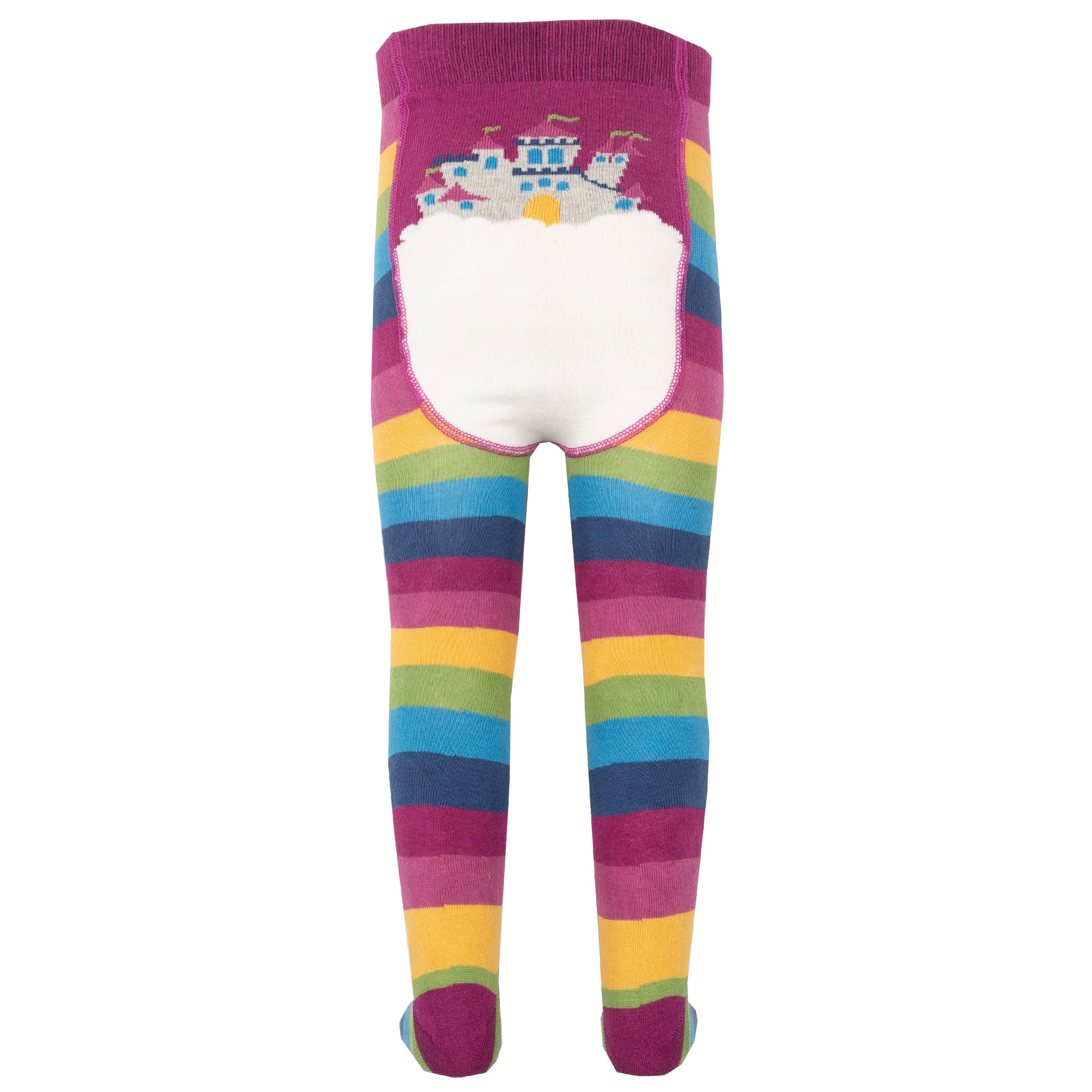 Rainbow Berry Dark Pink Tights / maillot (legging) - Kite Clothing