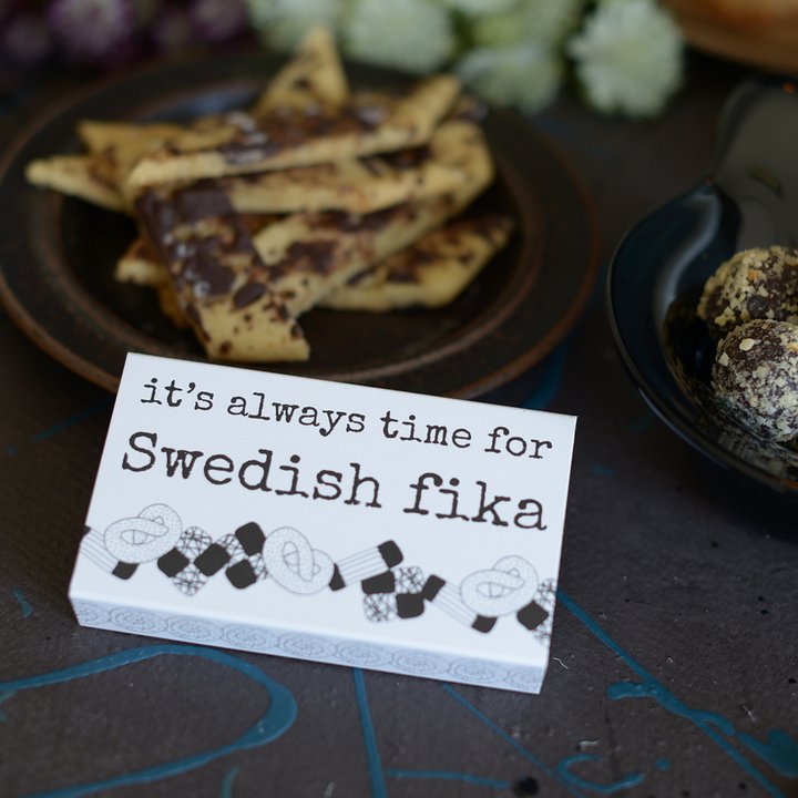 Lucifers / Match Box SWEDISH FIKA 9,5 cm – Erika Tubbin