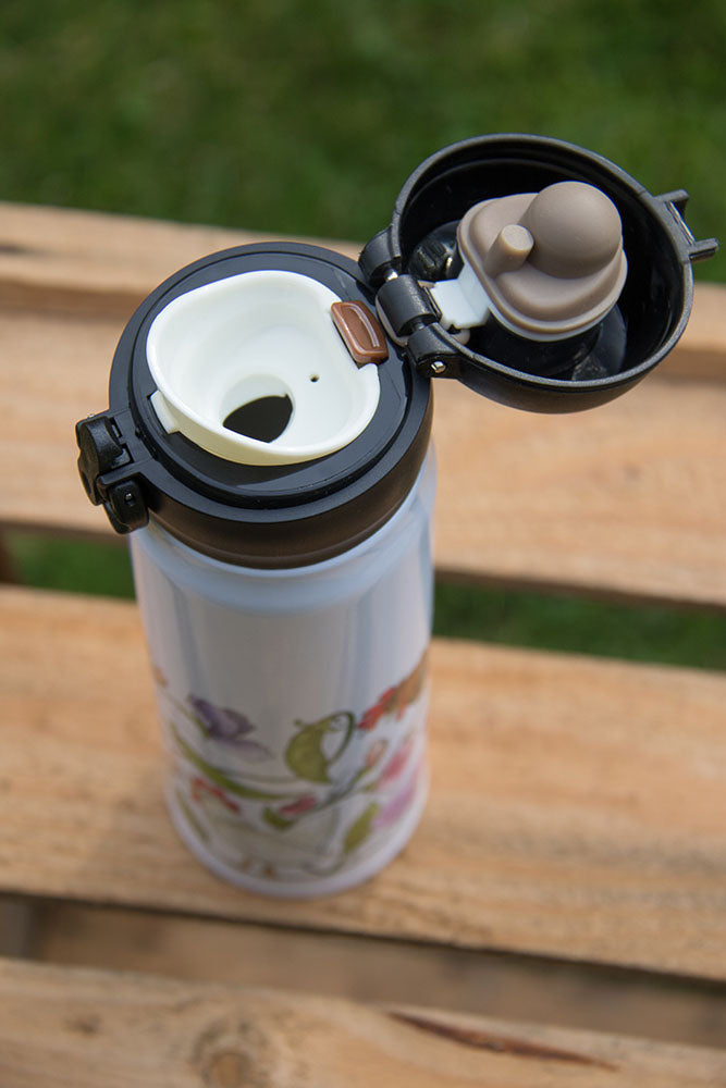 Thermosfles / Termosmugg Räven och trädkryparen - Eplaros