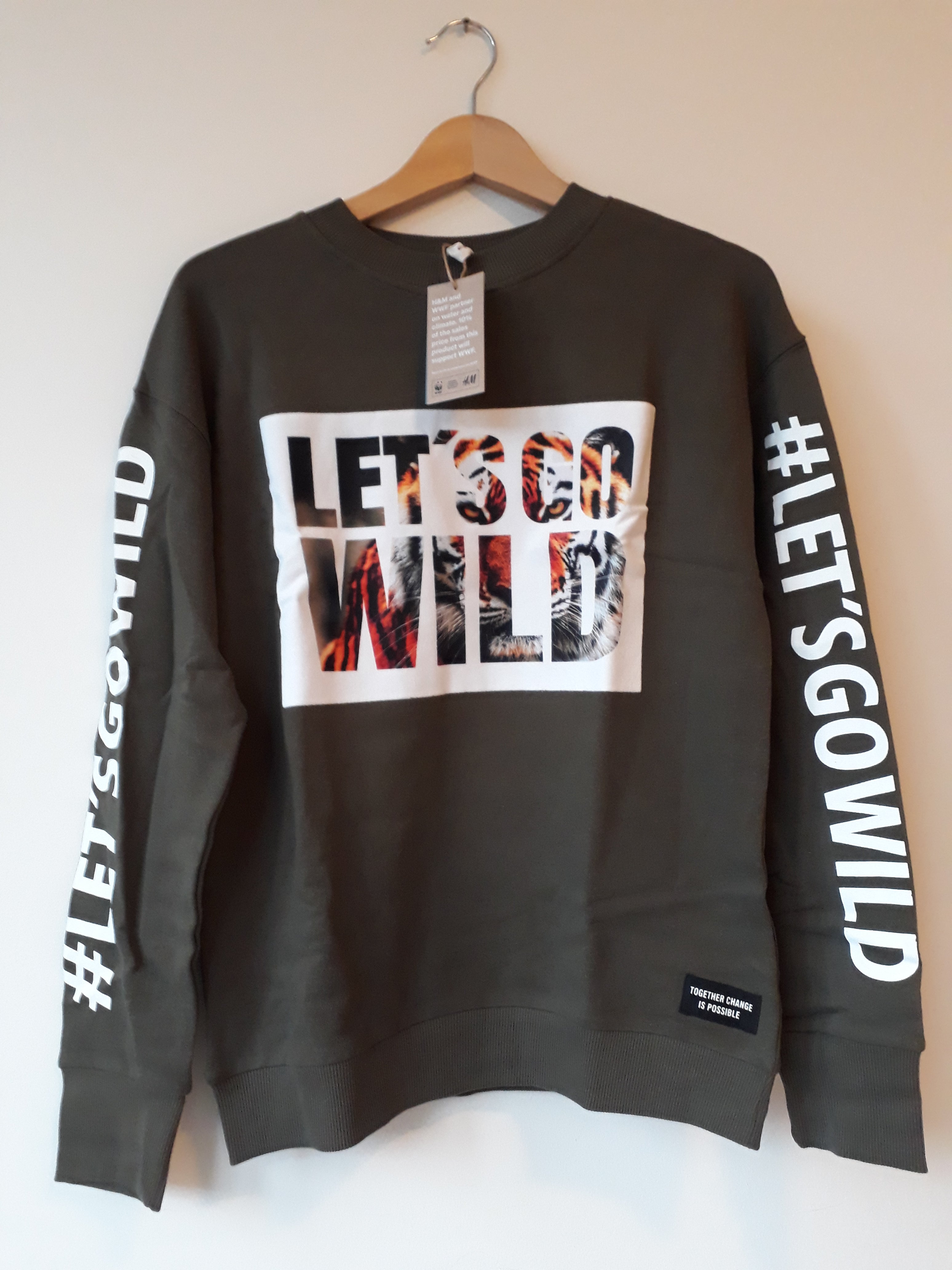 Trui Let's go wild Tiener - 2dehands nieuw