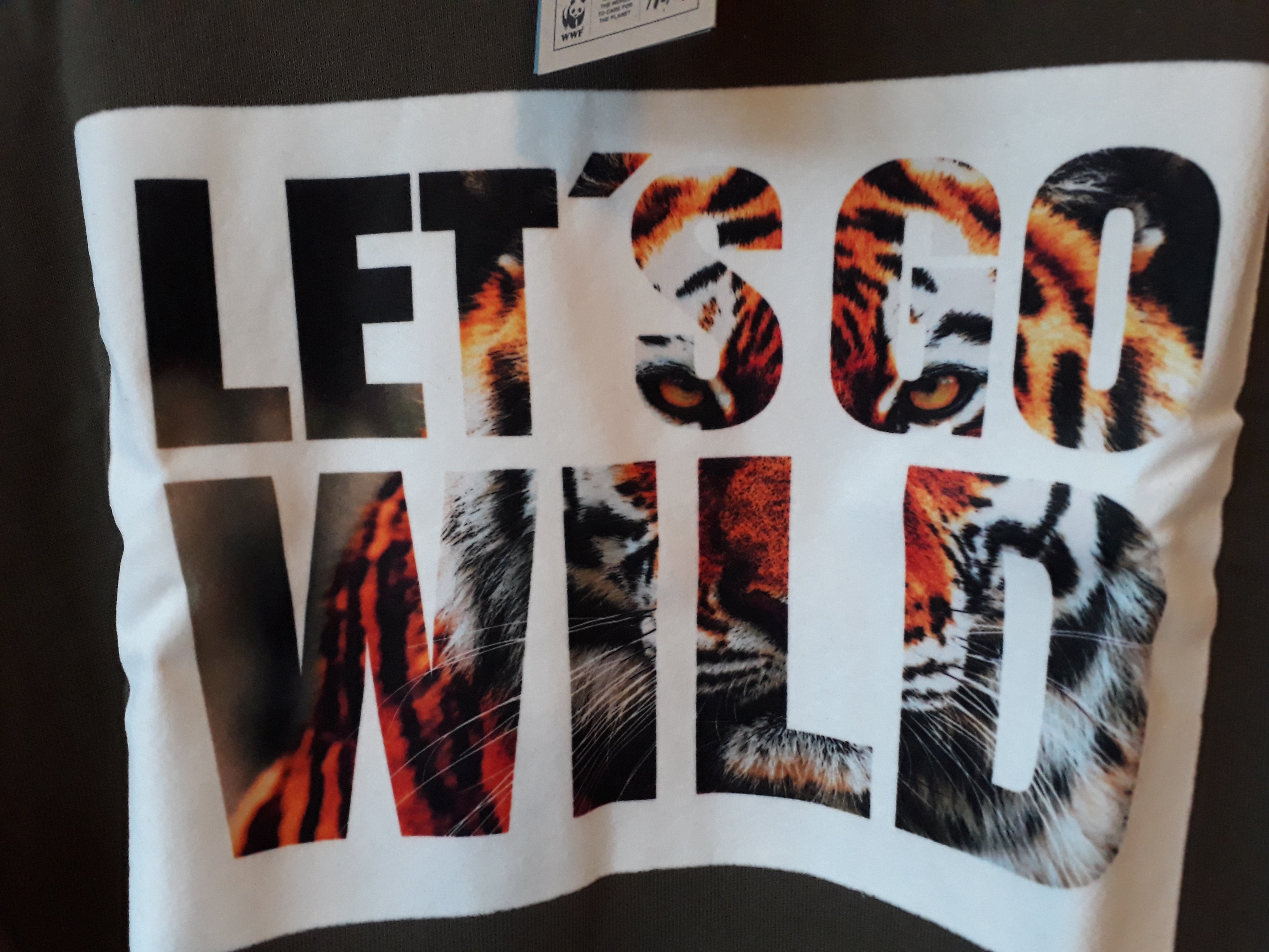 Trui Let's go wild Tiener - 2dehands nieuw