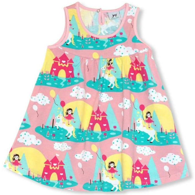 Jurk Unicorn maat 92 - JNY Kids